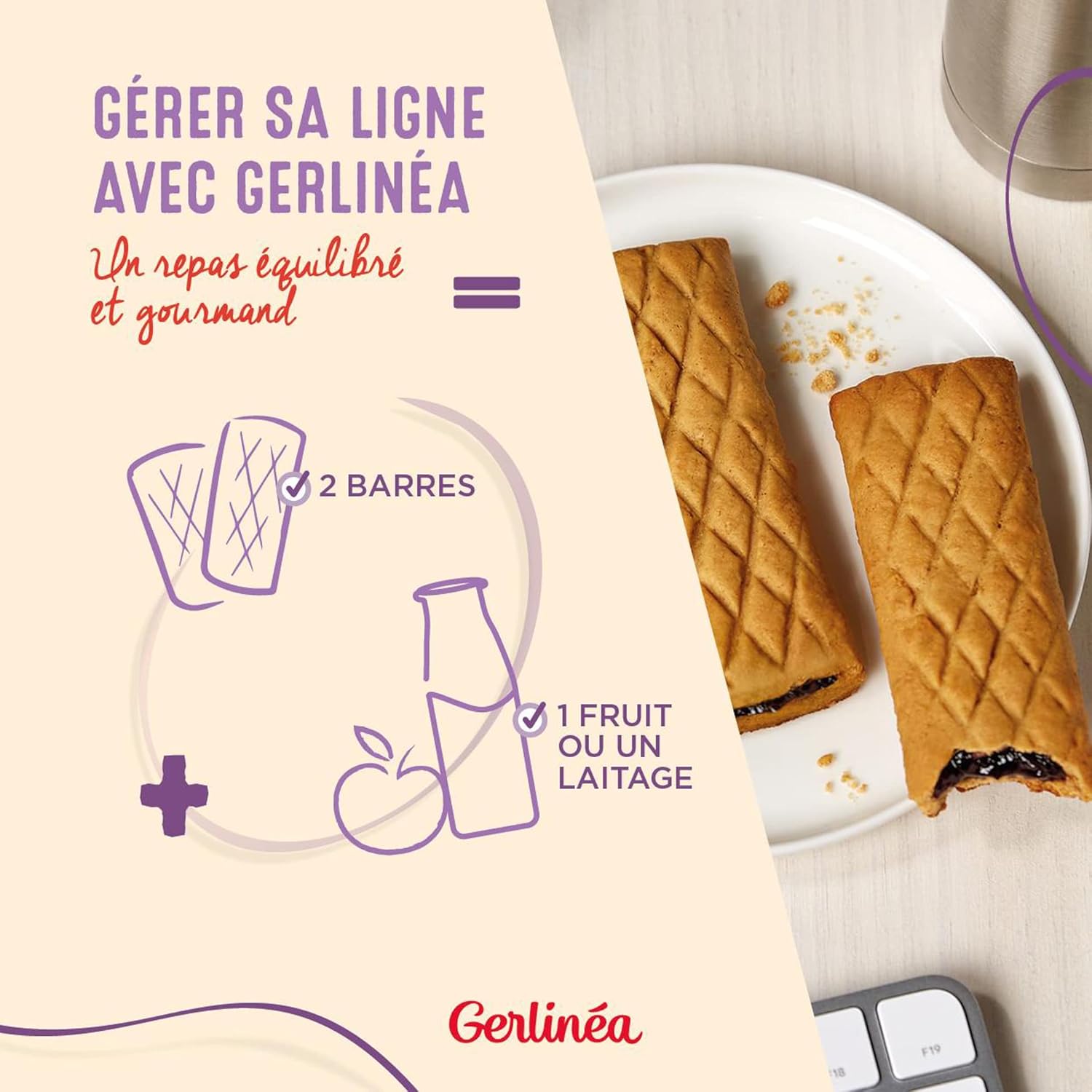 Barre Fourrée - Substitut de Repas Complet et Rapide view 3