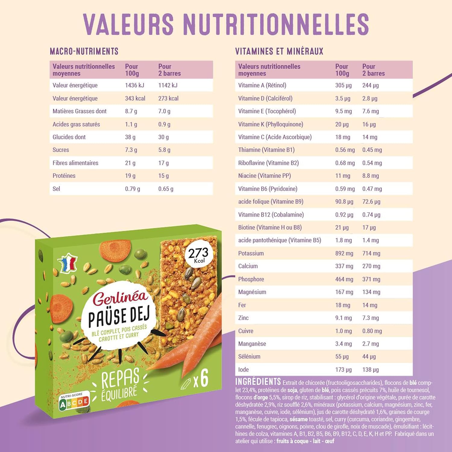 Paüse Dej - Barre Repas Riche en Protéines view 5